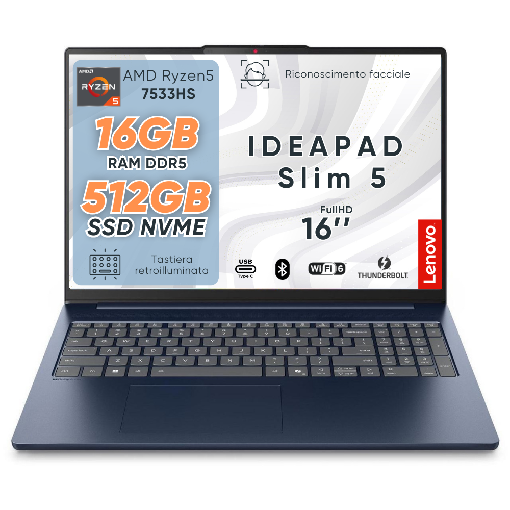 Windowsノート本体 IdeaPad Slim 5 Ryzen5 7530U 16GB 512GB Amazon.in: Buy Lenovo IdeaPad Slim 5 AMD Ryzen 5 7530U 14