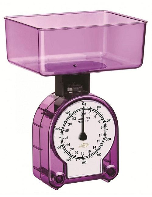 Bilancia Da Cucina Digitale Fdit 3kg/0,1g Con Timer E Retroilluminazione LED – Viola/Blu - 2