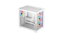 CASE PC GAMING CG530 BIANCO 2 PANNELLI VETRO E 7 FAN ARGB DEEPCOOL
