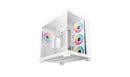 CASE PC GAMING CG530 BIANCO 2 PANNELLI VETRO E 7 FAN ARGB DEEPCOOL