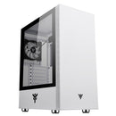 CASE ITEK VERTIBRA S210W BIANCO Gaming Middle Tower, 12cm ARGB fan, 2xUSB3, Side Panel Temp Glass