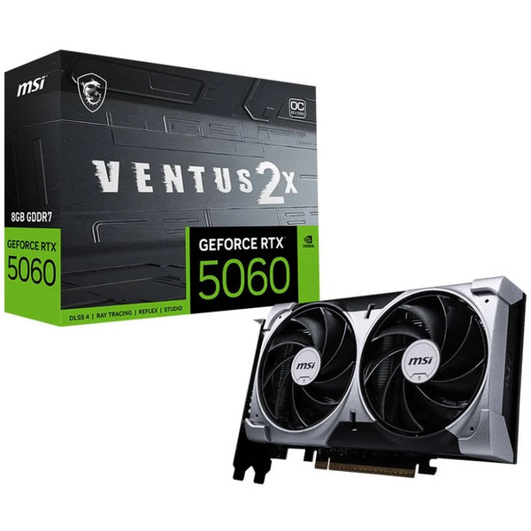 SCHEDA VIDEO RTX 5060 8GB VENTUS 2X OC MSI