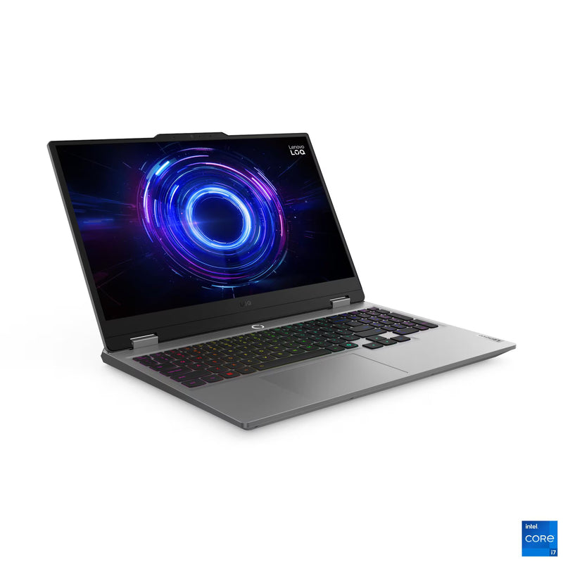 NOTEBOOK LENOVO LOQ I7-14700HX, 16GB RAM, 1TB SSD, 15.6 IPS 144HZ FULL HD, RTX 5050 8GB, LUNA GRAY, TASTIERA RGB, W11  PN:83JE00TSIX