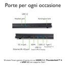 Acer Nitro V15 Gaming Portatile i9-13900h, 32GB RAM DDR4, SSD 1TB, Geforce RTX 5060 8GB Gddr7, Notebook Gaming Display 15.6 IPS FHD 165hz, Laptop Gaming, Ethernet, WiFi, Tastiera Retroilluminata