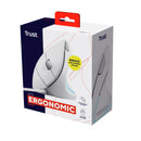 MOUSE VERTICALE ERGONOMICO USB TRUST VERTO WHITE 25133