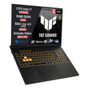Notebook ASUS TUF Gaming F16 Intel i7-14650HX, RTX 5050 8GB GDDR7, 16GB DDR5, SSD 512GB, Display 16" WUXGA IPS 165Hz G-SYNC Anti-Glare, Thunderbolt 4, HDMI 2.1, LAN, Wi-Fi 6E, Windows 11 Home, 36 Mesi Garanzia