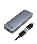 BOX EXT. PER SSD M2 TIPO NVME CON USB 3,1 VULTECH GS-NVMETC