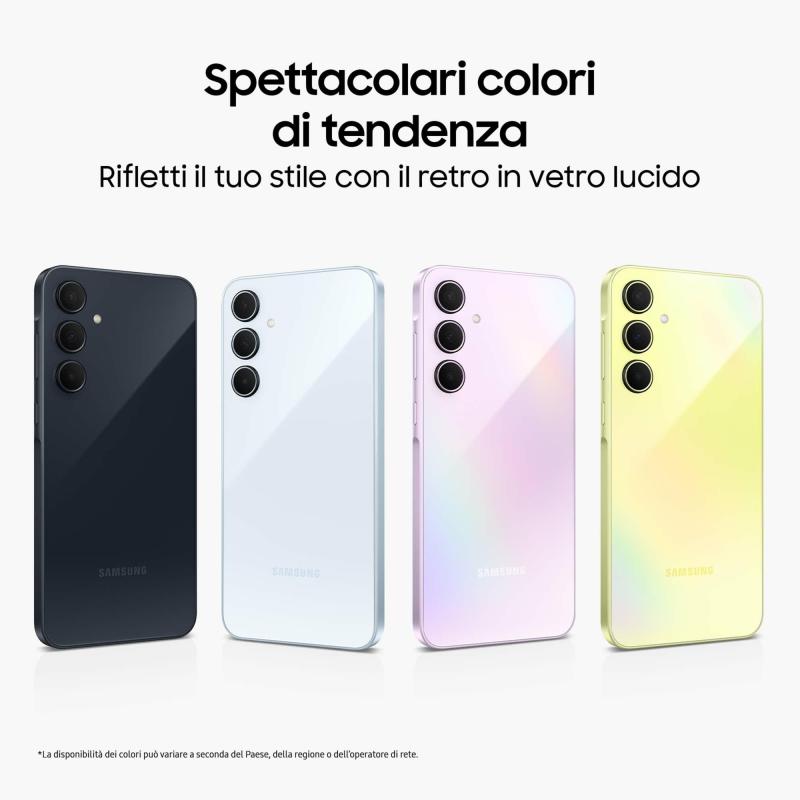 SMARTPHONE SAMSUNG GALAXY A35 5G 6+128GB DUOS BLACK ITALIA