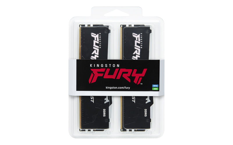 DDR5 32GB KIT 2x8GB PC 5600 KINGSTON FURY BEAST KF556C40BBAK2-32
