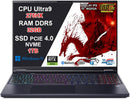 NOTEBOOK ACER PREDATOR HELIOS NEO 16, ULTRA 9 275HX, RAM 32GB DDR5, SSD 1TB SSD, NVIDIA GEFORCE  RTX 5060 8GB GDDR7, DISPLAY 16.0 WQXGA 180HZ,TASTIERA RGB, WIFI 6E, WIN11, PN:NH.QVQET.004