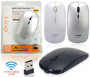 MOUSE WIRELESS + BT RICARICABILE 2.4G/BT BIANCO PN:W689C LINQ