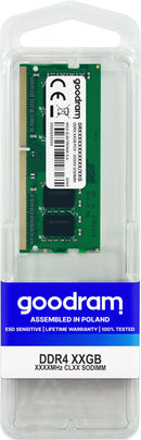 SO-DIMM DDR4 16GB 3200MHZ GOODRAM PN:GR3200S464L22/16G