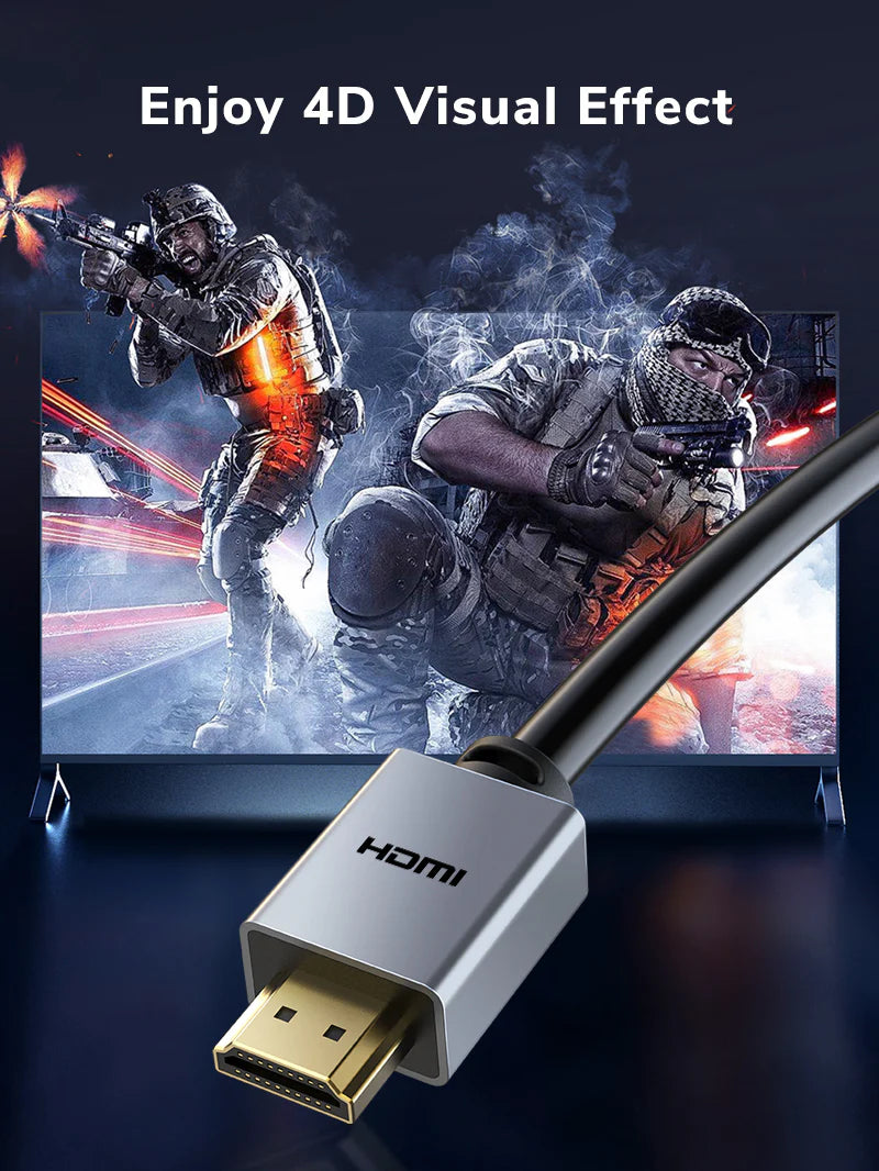 CAVO HDMI 2MT 4K/60HZ GOLD PLATED SPACE GRAY CABLETIME