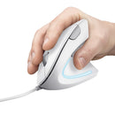 MOUSE VERTICALE ERGONOMICO USB TRUST VERTO WHITE 25133