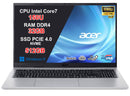 NOTEBOOK ACER ASPIRE GO 15, CPU CORE 7 150U, 32GB RAM DDR4, 512GB SSD, DISPLAY 15.6 FHD, SILVER, W11 HOME PN:NX.JRRET.008