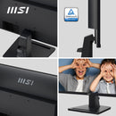 MONITOR MSI LED IPS 24.5 MP251 100 Hz Full HD 1ms HDMI VGA Multimediale Black