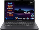 NOTEBOOK ASUS EXPERTBOOK B3 ULTRA 5 225H 16GB RAM 512GB SSD 14.0 WUXGA WIN 11 PRO TASTIERA RETROILLUMINATA  PN:B3405CCA-LY0169X