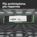 SSD INTERNO M.2 2TB E100 CRUCIAL NVME CT2000E100SSD8