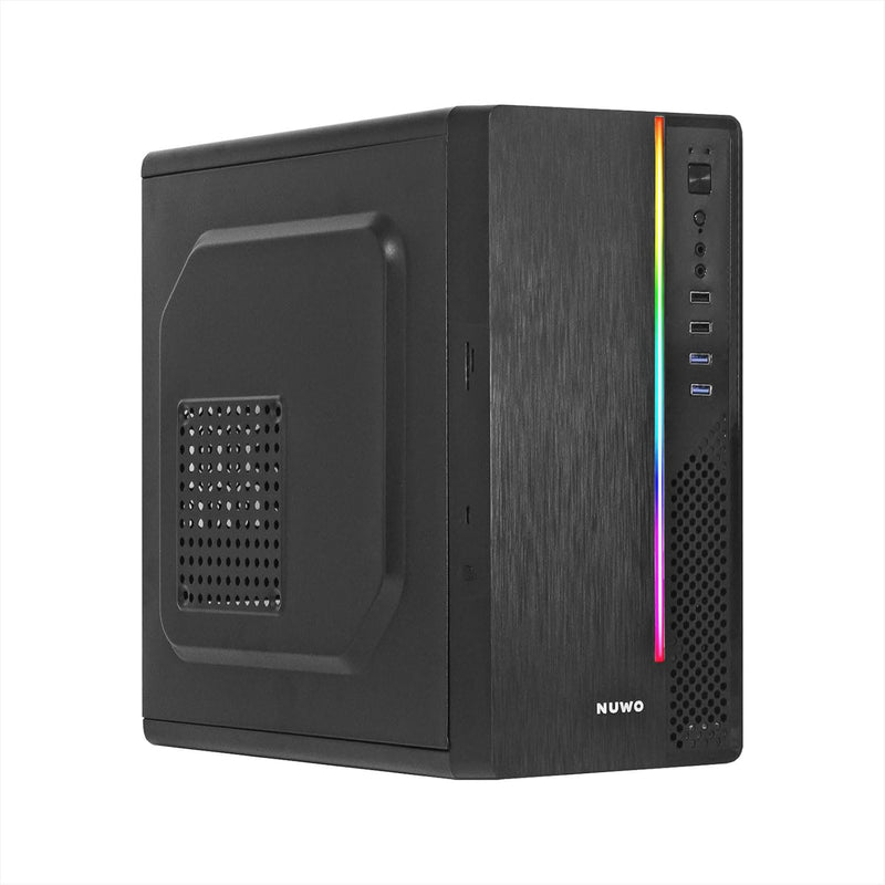 CASE PC NUWO ATK ITAK BLACK 240W CON CARD READER INTEGRATO