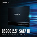 SSD INTERNO SATA3 2.5 250GB CS900 PNY
