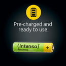 BATTERIA MINISTILO RICARICABILE 850MAH INTENSO 4PZ
