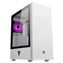 CASE ITEK VERTIBRA S210W BIANCO Gaming Middle Tower, 12cm ARGB fan, 2xUSB3, Side Panel Temp Glass