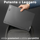 Lenovo Notebook Gaming Intel i7 13650HX, RAM DDR5 32Gb, GeForce RTX 4050 6GB, SSD 1Tb, DISPLAY IPS 15,6" FULL HD 144Hz G-SYNC, Tastiera Retroilluminata, Wi-Fi 6, Thunderbolt, W11 Pro, Pronto all'uso.