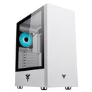 CASE ITEK VERTIBRA S210W BIANCO Gaming Middle Tower, 12cm ARGB fan, 2xUSB3, Side Panel Temp Glass