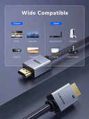 CAVO HDMI 2MT 4K/60HZ GOLD PLATED SPACE GRAY CABLETIME