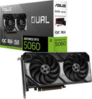 SCHEDA VIDEO RTX 5060 8GB DUAL OC ASUS