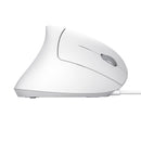 MOUSE VERTICALE ERGONOMICO USB TRUST VERTO WHITE 25133