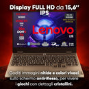 Lenovo Loq Gaming Portatile i7 14700HX, 64 GB RAM DDR5, GeForce RTX 5050 8GB, SSD 1TB, Notebook Gaming Display IPS 15,6" FHD 144Hz, Laptop Gaming Tastiera Retroilluminata, Wi-Fi 6, Thunderbolt