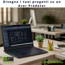 NOTEBOOK ACER PREDATOR HELIOS NEO 16, ULTRA 9 275HX, RAM 32GB DDR5, SSD 1TB SSD, NVIDIA GEFORCE  RTX 5070TI 12GB GDDR7, DISPLAY 16.0 WQXGA 240HZ,TASTIERA RGB, WIFI 6E, WIN11, PN:NH.QX2ET.003