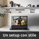 NOTEBOOK ACER  RYZEN7 7735HS 32GB RAM 1TB SSD RTX 4050 6GB 15.6 IPS FHD 165HZ W11 HOME TASTIERA RETROILLUMINATA PN:NH.QPEET.001