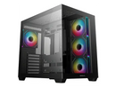 CASE CG530 BLACK (2 PANNELLI VETRO E 4 FAN ARGB) DEEPCOOL