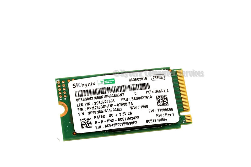 SSD INTERNO M.2 256GB SK HYNIX PN:HFM256GDJTNI PCI-EX NVME