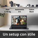 NOTEBOOK ACER  RYZEN7 7735HS 16GB RAM 1TB SSD RTX 4050 6GB 15.6 IPS FHD 165HZ W11 HOME TASTIERA RETROILLUMINATA PN:NH.QPEET.001