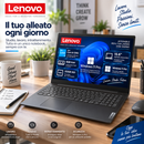 NOTEBOOK LENOVO I3-1315U 8GB RAM 512GB SSD 15.6 FULL HD W11  + EST.GARANZIA 2 ANNI PN:83HF00FMIX