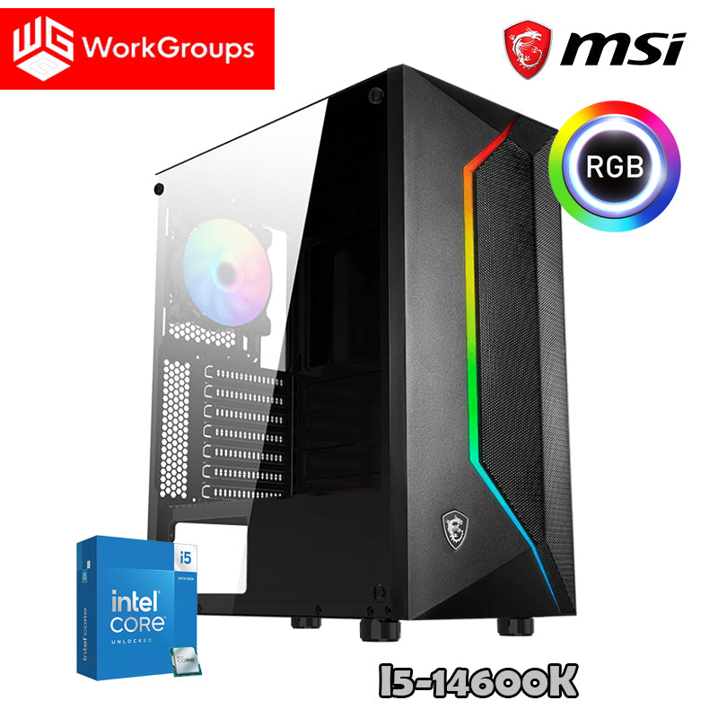 PC GAMING CON CPU INTEL I5-14600K RAFF.LIQUIDO 32GB DDR5 1TB SSD WIFI WINDOWS 11 PRO