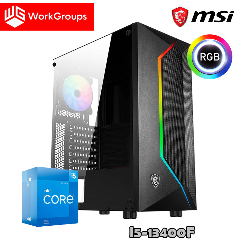 PC GAMING CON CPU INTEL I5-13400F RAFF.LIQUIDO 32GB DDR5 1TB SSD WIFI WINDOWS 11 PRO