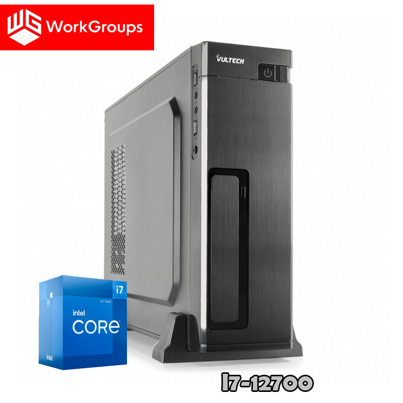 PC SMALL CON CPU INTEL I7-12700 MASTERIZZATORE E WINDOWS 11 PRO