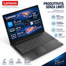 NOTEBOOK LENOVO I3-1315U 8GB RAM 256GB SSD 15.6 FULL HD W11 + EST.GARANZIA 2 ANNI PN:83HF00FLIX