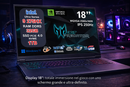 NOTEBOOK ACER PREDATOR HELIOS NEO 18, ULTRA 9 275HX, RAM 32GB DDR5, SSD 1TB, NVIDIA GEFORCE RTX 5070 8GB GDDR7, DISPLAY 18.0 IPS 250HZ DDS Mini LED,TASTIERA RGB, WIFI 6E, W11 PRO PN:NH.QVHET.002