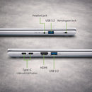 NOTEBOOK ACER ASPIRE GO 16, CPU I9-13900H,32GB RAM DDR5 6400MHZ,1 TB SSD,DISPLAY 16.0 WUXGA IPS 120HZ, SILVER,W11 HOME PN:NX.JS9ET.001