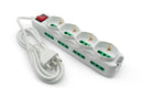 MULTIPRESA 12POSTI 8xBIPASSO 4xSCHUKO MP-3081 MACH POWER