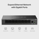 HUB SWITCH 8 PORTE GIGABIT MS108GS METAL CASE MERCUSYS