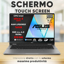 NOTEBOOK ASUS VIVOBOOK 14 FLIP ULTRA 5 16GB RAM 512GB SSD 14.0 OLED TOUCH WIN 11 HOME TASTIERA RETROILLUMINATA CON PENNINO  PN:TP3407SA-QL011W