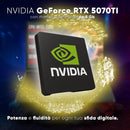 NOTEBOOK LENOVO LEGION PRO 5 ULTRA 9 275HX, 32GB RAM, 1TB SSD, 16.0 WQXGA OLED 165HZ, RTX 5070 8GB, ECLIPSE BLACK, WIFI 7, TASTIERA RGB, WINDOWS 11 PRO  PN:83F3006QIX