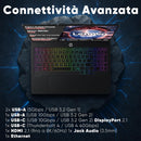 NOTEBOOK LENOVO LEGION PRO 5 ULTRA 9 275HX, 32GB RAM, 1TB SSD, 16.0 WQXGA OLED 165HZ, RTX 5070 8GB, ECLIPSE BLACK, WIFI 7, TASTIERA RGB, WINDOWS 11 PRO  PN:83F3006QIX