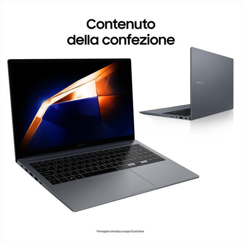 NOTEBOOK SAMSUNG GALAXY BOOK4 INTEL I5-1335U, 16GB RAM, 1TB SSD, 15.6 FULL HD, WINDOWS 11 HOME PN:NP750XGJ-KG4IT